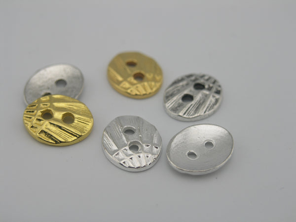 KONMAY 50pccs Different Sizes and Shapes of Buttons for Bracelet Wrapping