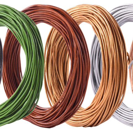Collection image for: LEATHER CORDS/STRIPS