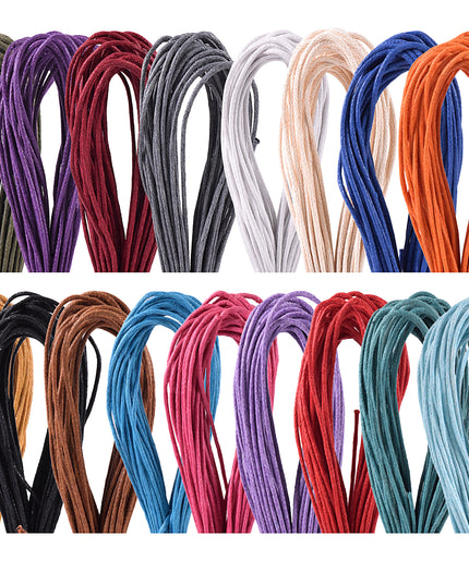 KONMAY Waxed Cotton Cord for Jewlery Making and Crafting