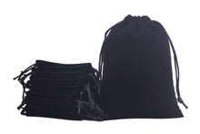 KONMAY Drawstring Velvet Gift Bags, Customizable Drawstring Jewellery Pouches