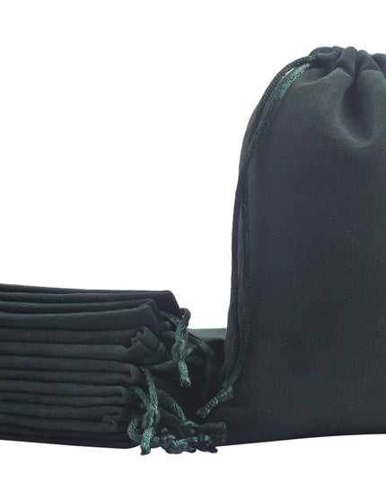 KONMAY Drawstring Velvet Gift Bags, Customizable Drawstring Jewellery Pouches