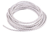 KONMAY 50 Yards 3.0mm Braided Jewelry Making Leather Cord, Bolo Tie Making Supplies
