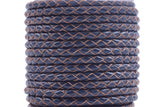 KONMAY 50 Yards 3.0mm Braided Jewelry Making Leather Cord, Bolo Tie Making Supplies