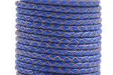 KONMAY 50 Yards 3.0mm Braided Jewelry Making Leather Cord, Bolo Tie Making Supplies