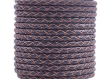 KONMAY 50 Yards 3.0mm Braided Jewelry Making Leather Cord, Bolo Tie Making Supplies