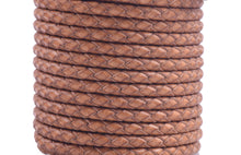 KONMAY 50 Yards 3.0mm Braided Jewelry Making Leather Cord, Bolo Tie Making Supplies