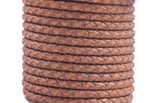 KONMAY 50 Yards 3.0mm Braided Jewelry Making Leather Cord, Bolo Tie Making Supplies