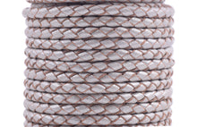 KONMAY 50 Yards 3.0mm Braided Jewelry Making Leather Cord, Bolo Tie Making Supplies
