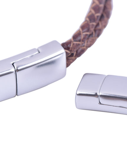 KONMAY 20 Sets 6.0mmx3.0mm Tiny Magnetic Jewelry Clasps for Bracelet Making-CLP1322