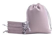KONMAY Drawstring Velvet Gift Bags, Customizable Drawstring Jewellery Pouches