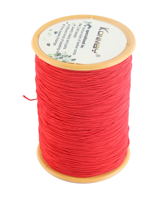 KONMAY 500 Meters 0.5mm Sewing Elastic Thread for Shirring, Smocking, Gathering, Tag Strings