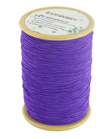 KONMAY 500 Meters 0.5mm Sewing Elastic Thread for Shirring, Smocking, Gathering, Tag Strings