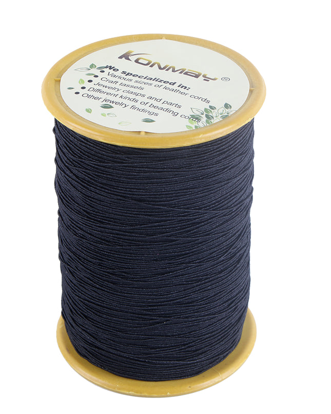KONMAY 500 Meters 0.5mm Sewing Elastic Thread for Shirring, Smocking, Gathering, Tag Strings
