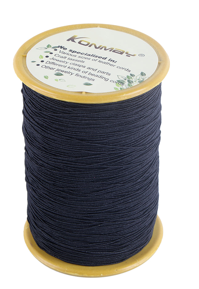 KONMAY 500 Meters 0.5mm Sewing Elastic Thread for Shirring, Smocking, Gathering, Tag Strings