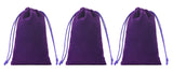 KONMAY Drawstring Velvet Gift Bags, Customizable Drawstring Jewellery Pouches
