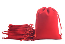 KONMAY Drawstring Velvet Gift Bags, Customizable Drawstring Jewellery Pouches