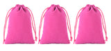 KONMAY Drawstring Velvet Gift Bags, Customizable Drawstring Jewellery Pouches