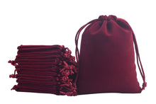 KONMAY Drawstring Velvet Gift Bags, Customizable Drawstring Jewellery Pouches