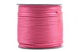 KONMAY 5 Rolls 2.0mm  Nylon Satin Silk Beading Cord, Rattail Cord, Macrame Beading String
