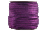 KONMAY 5 Rolls 2.0mm  Nylon Satin Silk Beading Cord, Rattail Cord, Macrame Beading String