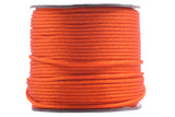 KONMAY 5 Rolls 2.0mm  Nylon Satin Silk Beading Cord, Rattail Cord, Macrame Beading String