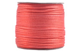 KONMAY 5 Rolls 2.0mm  Nylon Satin Silk Beading Cord, Rattail Cord, Macrame Beading String