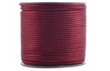 KONMAY 5 Rolls 2.0mm  Nylon Satin Silk Beading Cord, Rattail Cord, Macrame Beading String