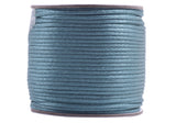 KONMAY 5 Rolls 2.0mm  Nylon Satin Silk Beading Cord, Rattail Cord, Macrame Beading String