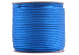 KONMAY 5 Rolls 2.0mm  Nylon Satin Silk Beading Cord, Rattail Cord, Macrame Beading String