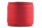 KONMAY 5 Rolls 2.0mm  Nylon Satin Silk Beading Cord, Rattail Cord, Macrame Beading String