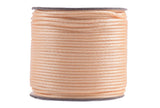 KONMAY 5 Rolls 2.0mm  Nylon Satin Silk Beading Cord, Rattail Cord, Macrame Beading String