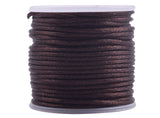 KONMAY 5 Rolls 2.0mm  Nylon Satin Silk Beading Cord, Rattail Cord, Macrame Beading String