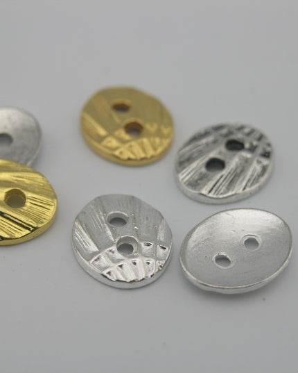 KONMAY 50pccs Different Sizes and Shapes of Buttons for Bracelet Wrapping