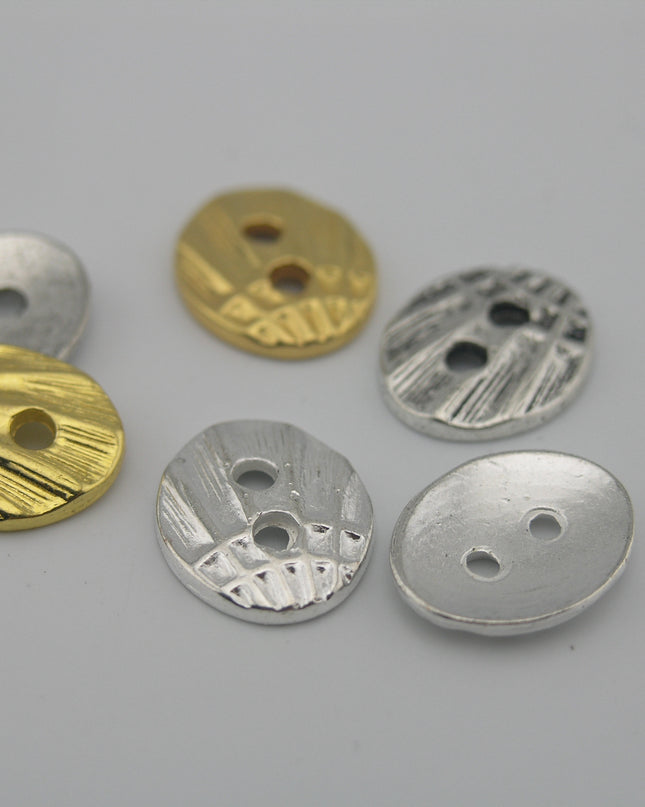 KONMAY 50pccs Different Sizes and Shapes of Buttons for Bracelet Wrapping
