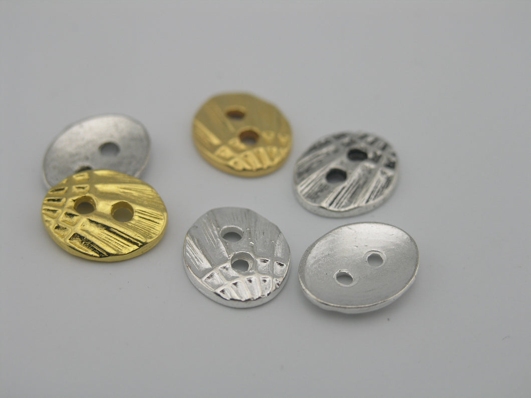 KONMAY 50pccs Different Sizes and Shapes of Buttons for Bracelet Wrapping