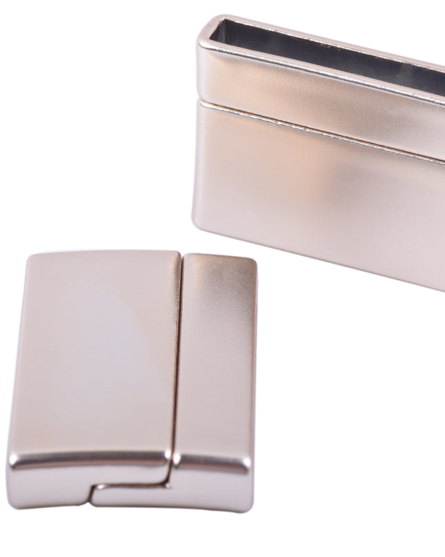 KONMAY 20 Sets 25.x3.0mm  Glue-in Style Jewelry Magnetic Clasps