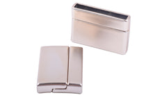 KONMAY 20 Sets 25.x3.0mm  Glue-in Style Jewelry Magnetic Clasps