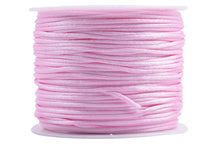 KONMAY 5 Rolls 1.5mm Nylon Rattail Satin Silk Beading Cord Macrame Thread for Jewelry Making, Chinese Knotting, Beading,