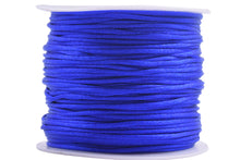 KONMAY 5 Rolls 1.5mm Nylon Rattail Satin Silk Beading Cord Macrame Thread for Jewelry Making, Chinese Knotting, Beading,