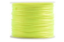 KONMAY 5 Rolls 1.5mm Nylon Rattail Satin Silk Beading Cord Macrame Thread for Jewelry Making, Chinese Knotting, Beading,