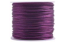 KONMAY 5 Rolls 1.5mm Nylon Rattail Satin Silk Beading Cord Macrame Thread for Jewelry Making, Chinese Knotting, Beading,