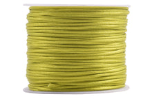 KONMAY 5 Rolls 1.5mm Nylon Rattail Satin Silk Beading Cord Macrame Thread for Jewelry Making, Chinese Knotting, Beading,