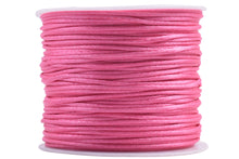 KONMAY 5 Rolls 1.5mm Nylon Rattail Satin Silk Beading Cord Macrame Thread for Jewelry Making, Chinese Knotting, Beading,