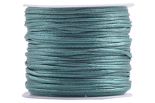 KONMAY 5 Rolls 1.5mm Nylon Rattail Satin Silk Beading Cord Macrame Thread for Jewelry Making, Chinese Knotting, Beading,