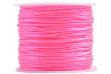KONMAY 5 Rolls 1.5mm Nylon Rattail Satin Silk Beading Cord Macrame Thread for Jewelry Making, Chinese Knotting, Beading,