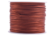 KONMAY 5 Rolls 1.5mm Nylon Rattail Satin Silk Beading Cord Macrame Thread for Jewelry Making, Chinese Knotting, Beading,
