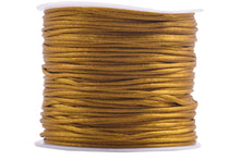 KONMAY 5 Rolls 1.5mm Nylon Rattail Satin Silk Beading Cord Macrame Thread for Jewelry Making, Chinese Knotting, Beading,
