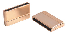 KONMAY 20 Sets 30.0x3.0mm Flat Magnetic Clasps for Jewelry, Bracelet Making