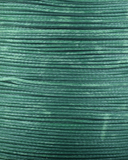 KONMAY Various Sizes and Colors of Braided Round Waxed Thread with Core for Leather Hand and Machine Sewing, Macrame, Jewelry Making