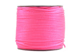 KONMAY 5 Rolls 2.0mm  Nylon Satin Silk Beading Cord, Rattail Cord, Macrame Beading String